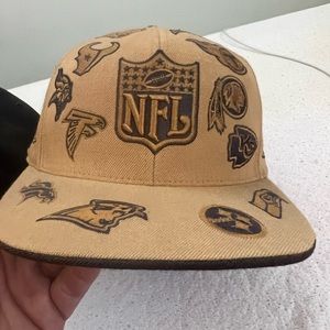 vintage fitted had redskins 7 1/2
